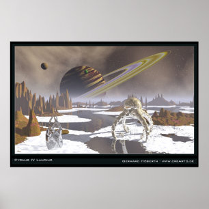 Póster Cygnus IV Landing