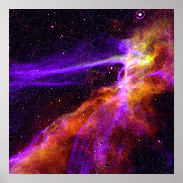 Póster Cygnus Loop Supernova Blast Wave - Poster espacial (Frente)