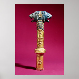 Póster Cylindrical Socket, early Achaemenian period