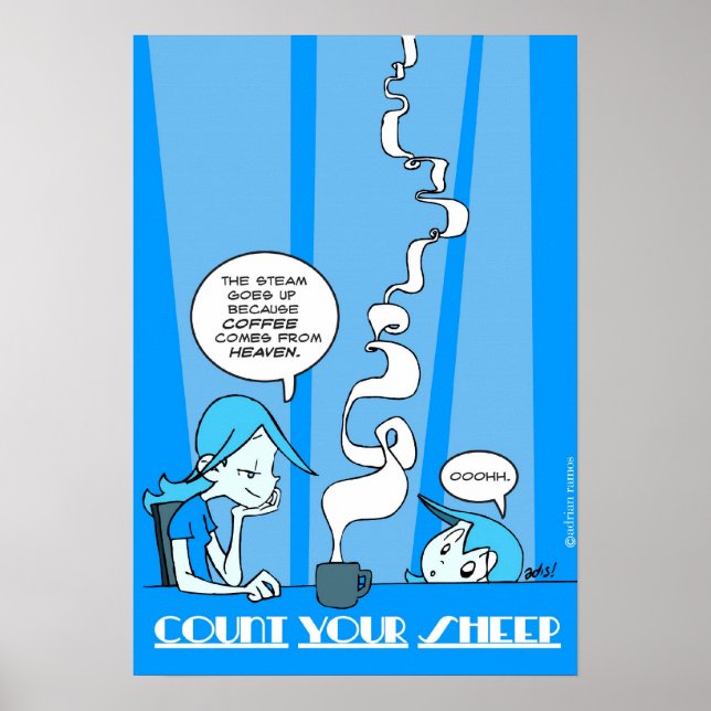 Póster CYS-Coffee Comes From Heaven (Frente)