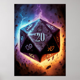 Póster D20 De Storm