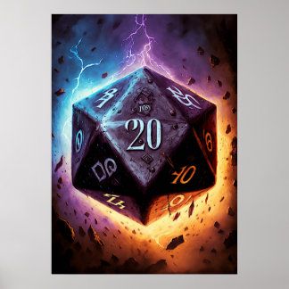 Póster D20 De Storm