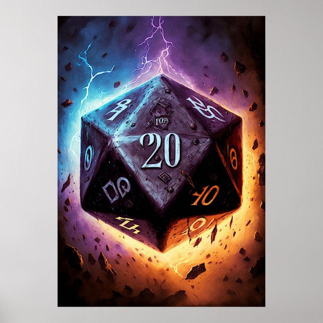 Póster D20 De Storm (Frente)