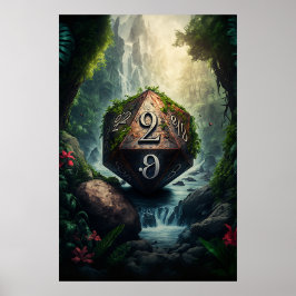 Póster D20 Poster De Tranquilidad