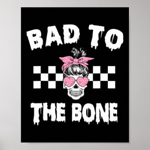 Póster D Al Skeleton Óseo Hombres Mujeres Niñas Graciosa 