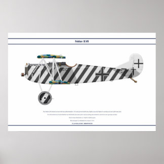 Póster D.VII Jasta 6