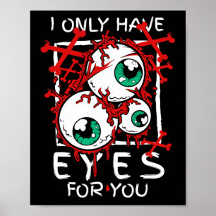 Póster Da Miedo Que Sólo Tenga Ojos Para Usted Gritar Gif