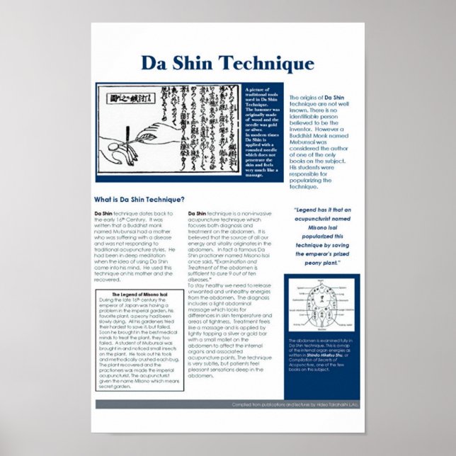 Póster Da Shin (Frente)