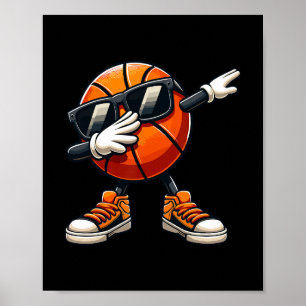 Póster Dabbing Sketll Ll Sungles divertido Sketll 