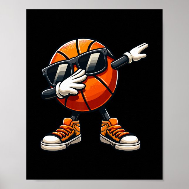 Póster Dabbing Sketll Ll Sungles divertido Sketll  (Frente)