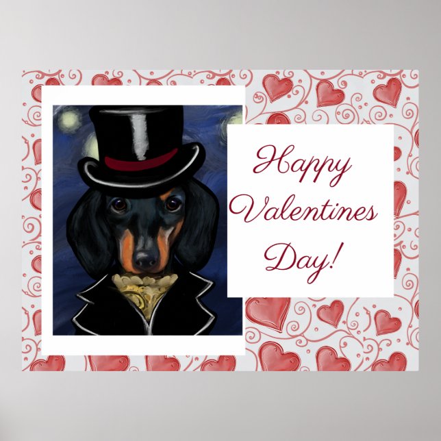 PÓSTER DACHSHUND (Frente)