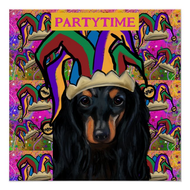 PÓSTER DACHSHUND            (Anverso)