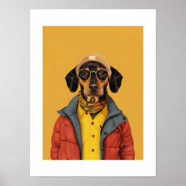 Póster Dachshund