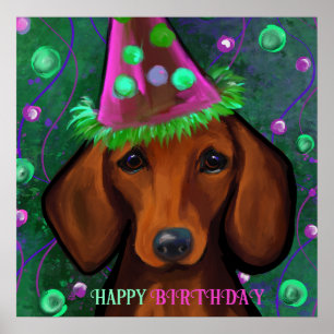 PÓSTER DACHSHUND