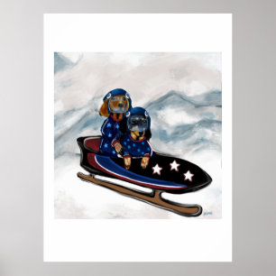 PÓSTER DACHSHUND 