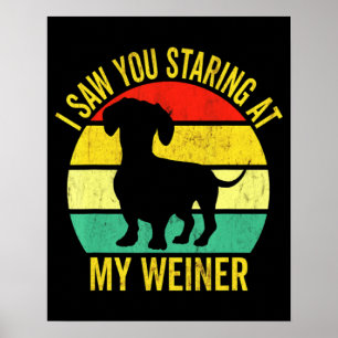 Póster Dachshund Dad Men