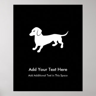 Póster Dachshund Dog
