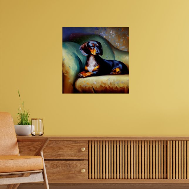 Póster Dachshund Dog (Salón 2)