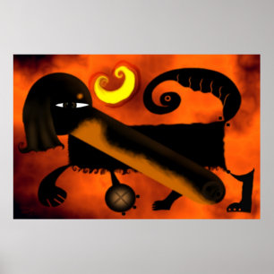 Póster Dachshund perro 2006_ _dachshund del 6 de abril