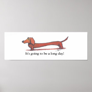 Póster Dachshund Poster