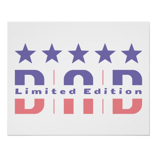 Póster Dad Limited Edition (Anverso)