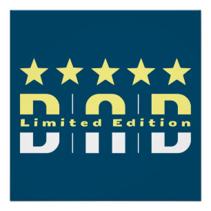 Póster Dad Limited Edition