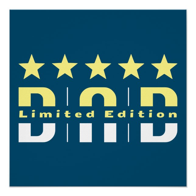 Póster Dad Limited Edition (Anverso)
