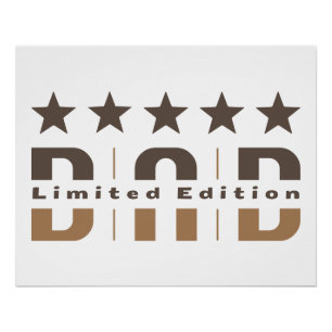 Póster Dad Limited Edition