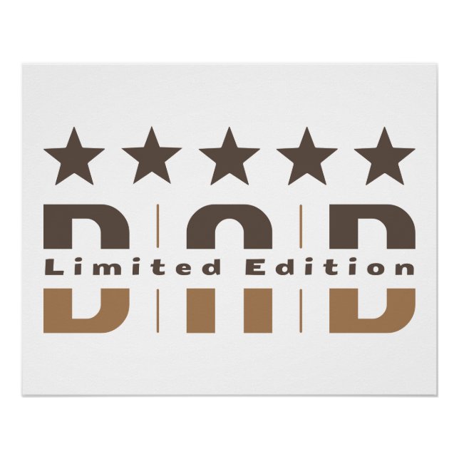 Póster Dad Limited Edition (Anverso)