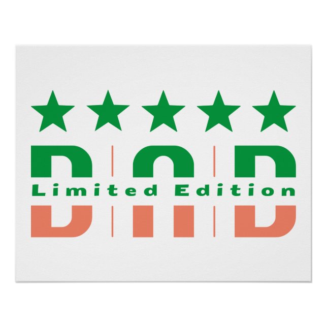 Póster Dad Limited Edition (Anverso)