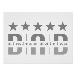 Póster Dad Limited Edition