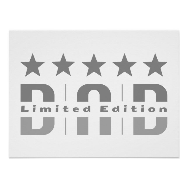 Póster Dad Limited Edition (Anverso)