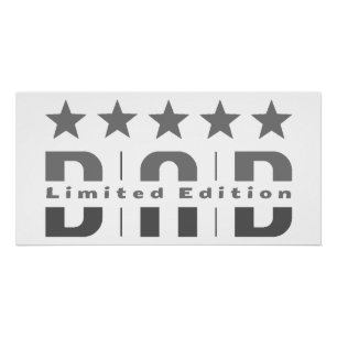 Póster Dad Limited Edition