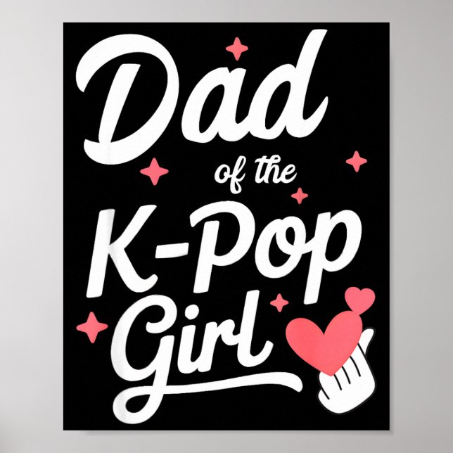 Póster Dad Of The K P Girl K-p Fashion Men  (Frente)