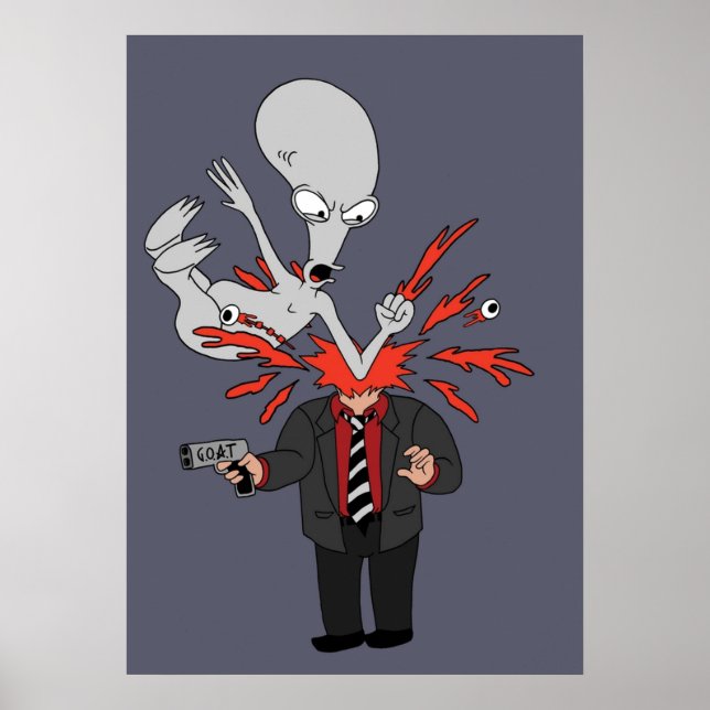 PÓSTER DAD ROGER SLAM, ESTADOUNIDENSE (Frente)