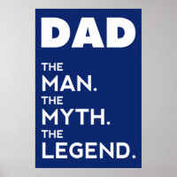 DAD, The Man, The Myth, The Legend, versión azul