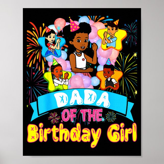 Póster Dada Of Birthday Girl Gracie Birthday Dolls Girl P (Frente)