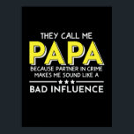 Póster Daddy Gift They Call Me Papas<br><div class="desc">Daddy Gift They Call Me Papas</div>