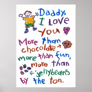Póster daddy poster