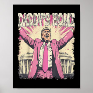Póster Daddys Home Trump Funny Daddys Home