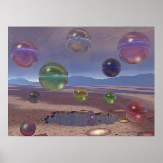 Póster Dado al vidrio