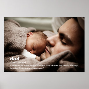 Póster Dads Photo Poster