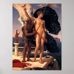 Póster Daedalus y Ícaro