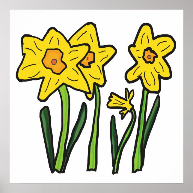 Póster Daffodil (Frente)