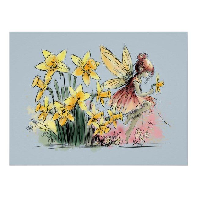 Póster Daffodil Fairy (Anverso)