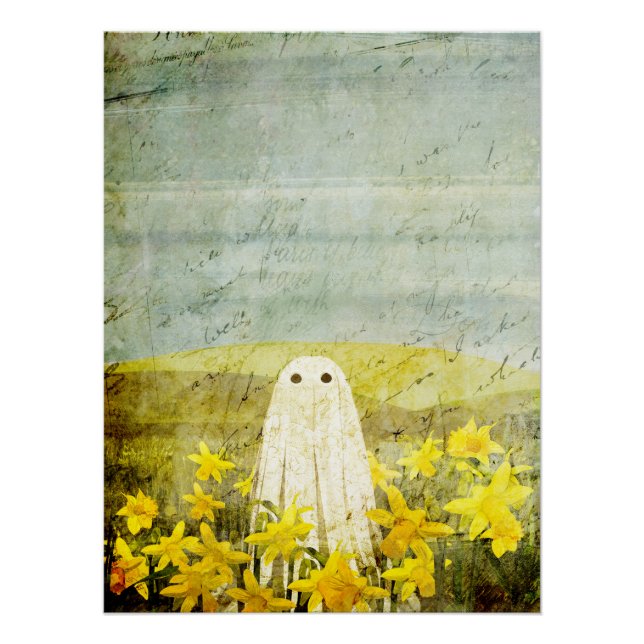 Póster Daffodil Ghost (Anverso)