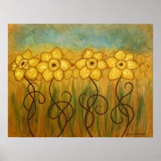 Póster Daffodils