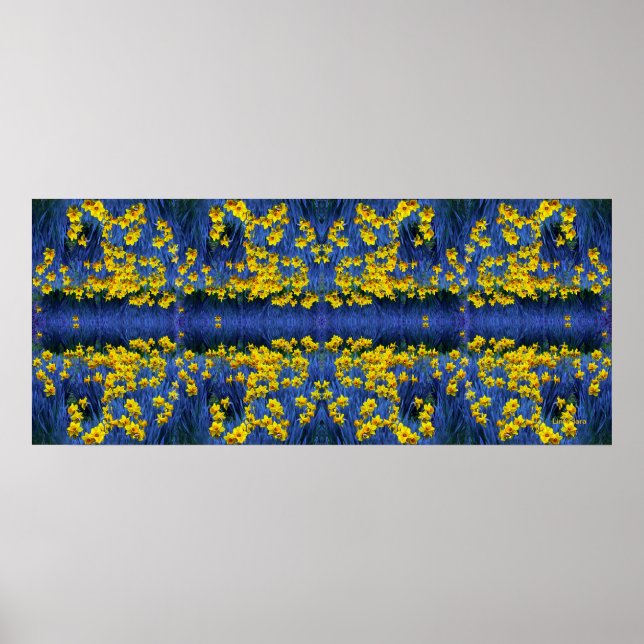 Póster Daffodios reflectantes (Frente)