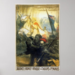 Póster d'Afrique de Journee de l'Armee (lona)
