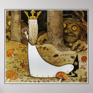 Póster Daga en los bosques